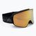 Skibrille Red Bull SPECT Rush Photo black/brown with gold chrome x