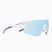 Red Bull SPECT Mark weiß/rauch mit blauem Spiegel Sonnenbrille