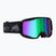 Skibrille Red Bull Spect Neon matt black/brown with green mirror