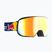 Red Bull SPECT Fink blau/orange mit rotem Spiegel Skibrille