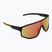 Red Bull SPECT Dash schwarz/rauch mit pinkfarbener Revo-Sonnenbrille