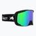 Skibrille Red Bull SPECT Jibb matt black/brown with green mirror