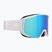 Skibrille Red Bull SPECT Jibb matt white/smoke with blue mirror