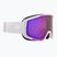 Skibrille Red Bull SPECT Jibb matt white/orange with purple mirror