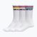Damensocken IMPALA Stripe 3 Paar weiß