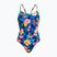 Damen Funkita Diamond Back One Piece Badeanzug in Blüte