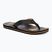 Herren Rip Curl Ripper Bloom Flip Flops schwarz/orange