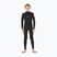 Kinder Schwimm-Neoprenanzug Rip Curl Dawn Patrol 3/2 mm Back Zip black