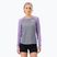 Damen-Thermoaktivshirt Mons Royale Icon Raglan grey heather/ lupin