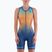 Damen-Triathlonanzug Synergy Pro Sleeveless Racerback Trisuit orange wave