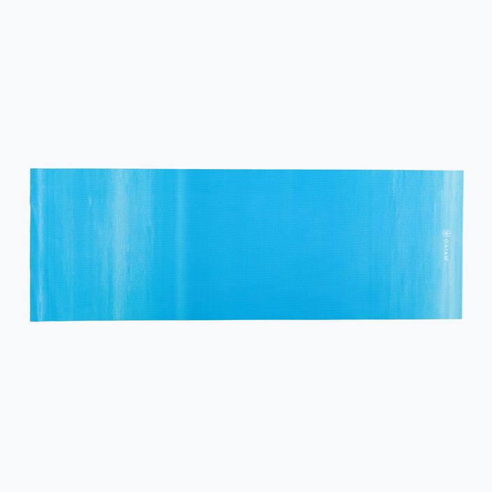 Gaiam Tie Dye Yoga-Matte 4 mm blau 54844 2
