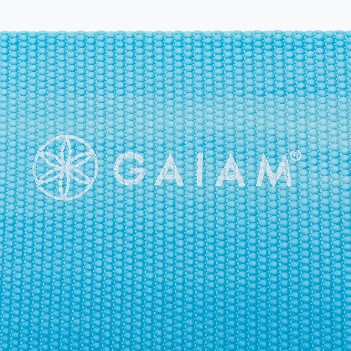 Gaiam Tie Dye Yoga-Matte 4 mm blau 54844 4
