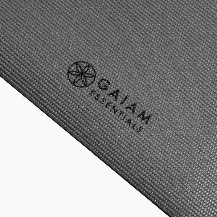 Gaiam Essentials Yogamatte 6 mm grau 63317 4
