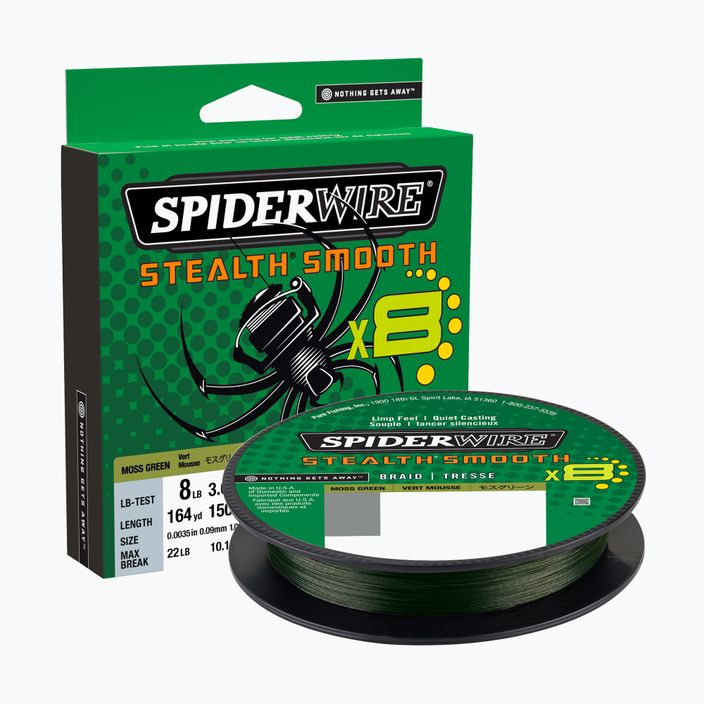 SpiderWire Stealth 8 grünes Spinngeflecht 1515222 2
