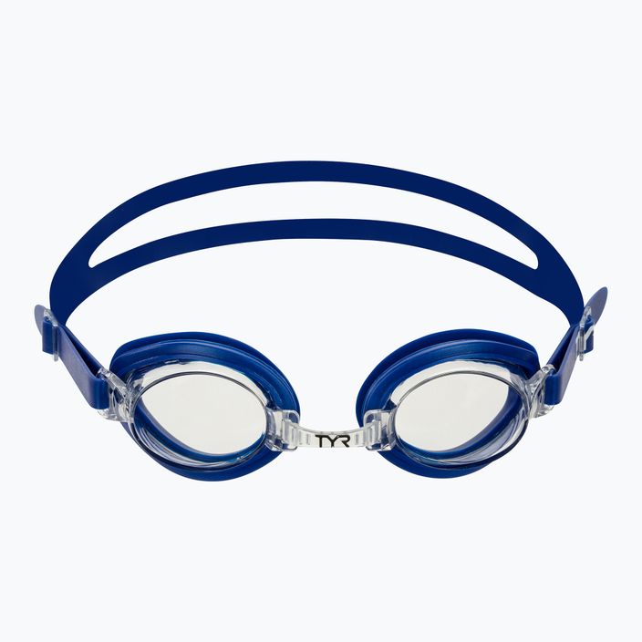 TYR Qualifier klar/blau/blaue Schwimmbrille 2