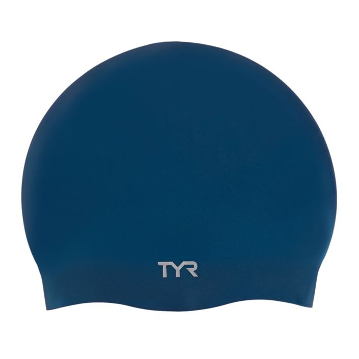 TYR Wrinkle-Free Silikon Badekappe marineblau LCS 2