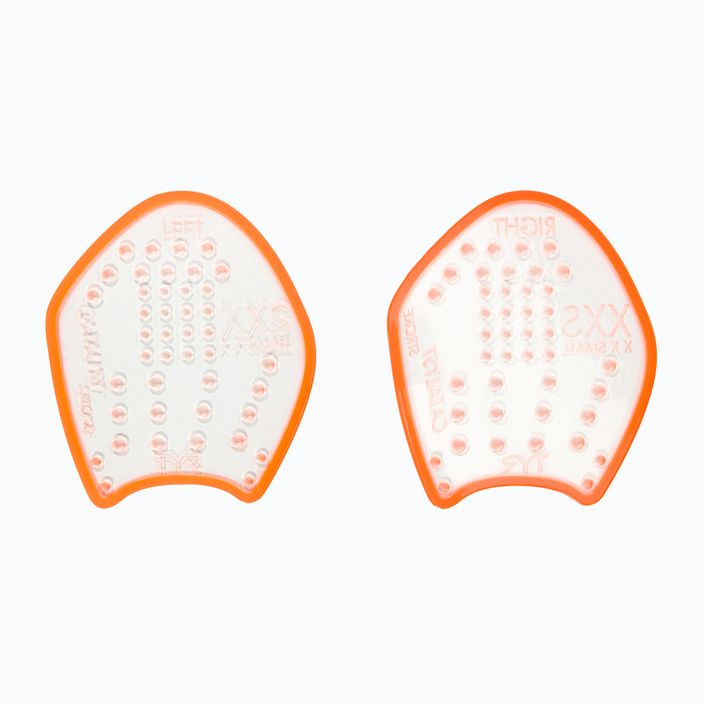 TYR Catalyst Stroke Schwimmpaddel in fluoreszierendem Orange 2