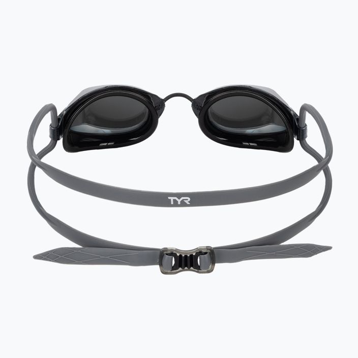Schwimmbrille TYR Tracer-X Racing Mirrored schwarz-silber LGTRXM_43 5
