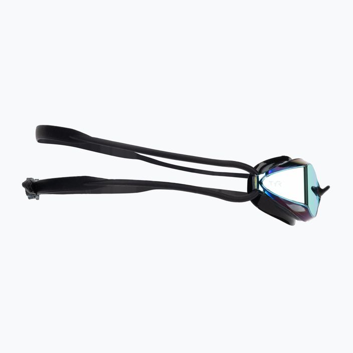 Schwimmbrille TYR Tracer-X Racing Mirrored schwarz-gold LGTRXM_751 3