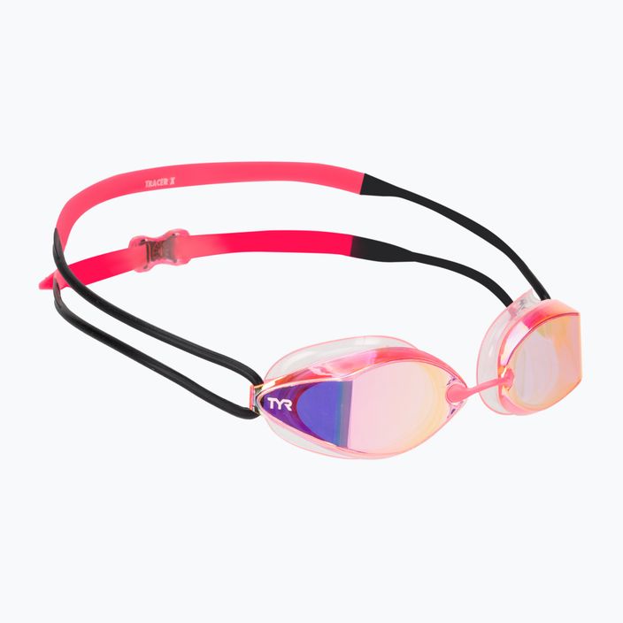 Schwimmbrille TYR Tracer-X Racing Mirrored rosa LGTRXM_694