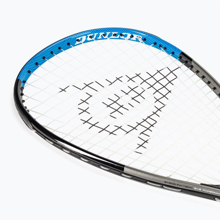 Dunlop Sonic Core Lite Ti Squashschläger schwarz und blau 5