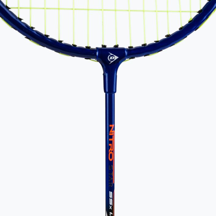 Dunlop Nitro-Star SSX 1.0 Badmintonset blau/gelb 13015319 5