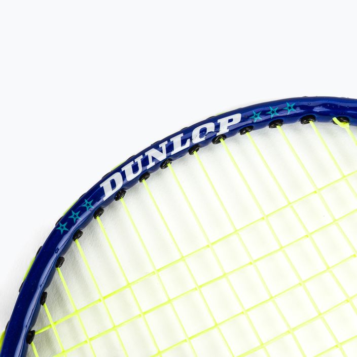 Dunlop Nitro-Star SSX 1.0 Badmintonset blau/gelb 13015319 6
