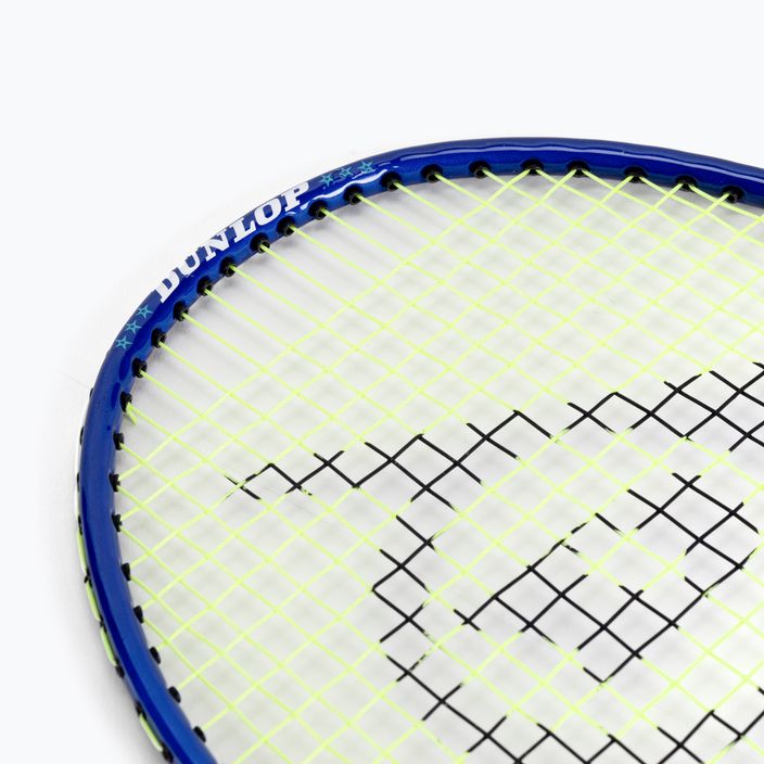Dunlop Nitro-Star SSX 1.0 4 Spieler Badminton Set blau/gelb 13015340 7