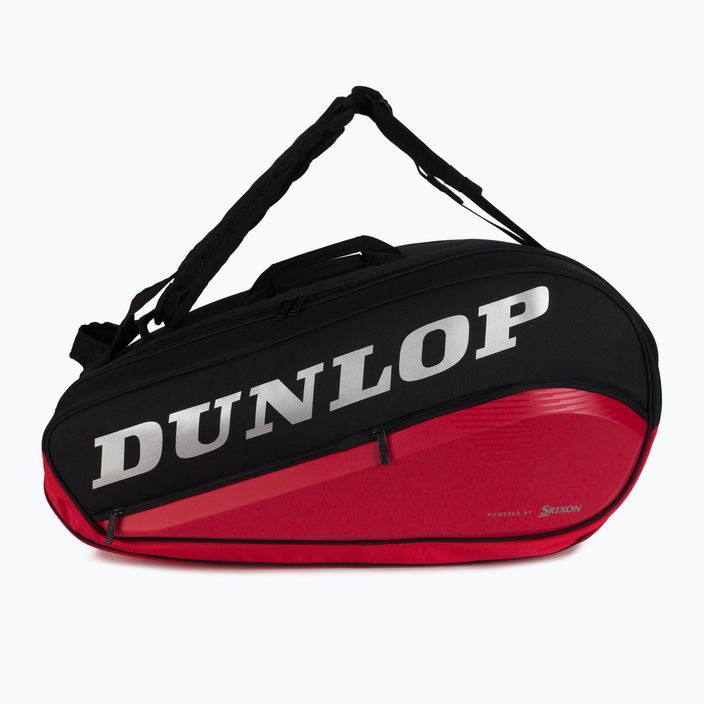 Tennistasche Dunlop CX Performance 8RKT Thermo 65 l schwarz/rot 103127