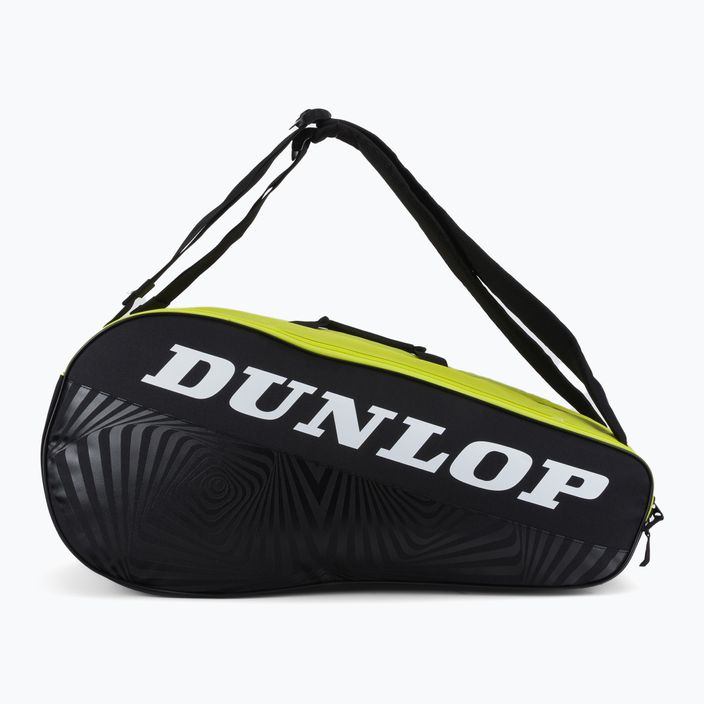 Dunlop D Tac Sx-Club 6Rkt Tennistasche schwarz und gelb 10325362