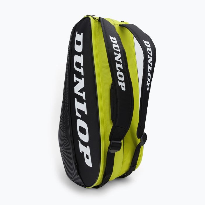 Dunlop D Tac Sx-Club 6Rkt Tennistasche schwarz und gelb 10325362 4