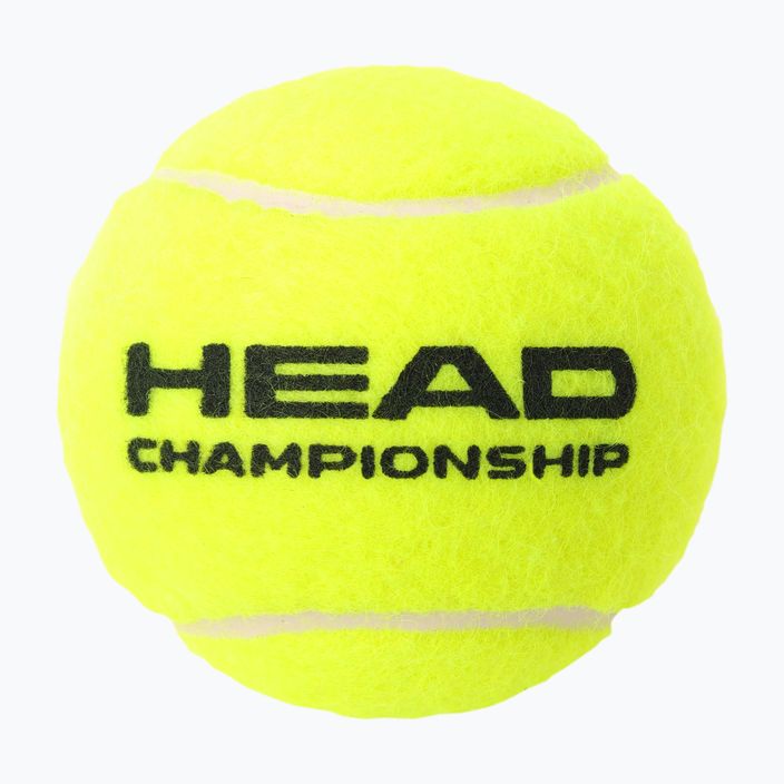 HEAD Championship Tennisbälle 4 Stück gelb 575204 2