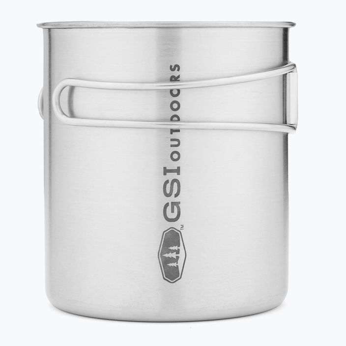 GSI Outdoors Glacier Stainless Bottle Cup Large silber 68215 Reisebecher