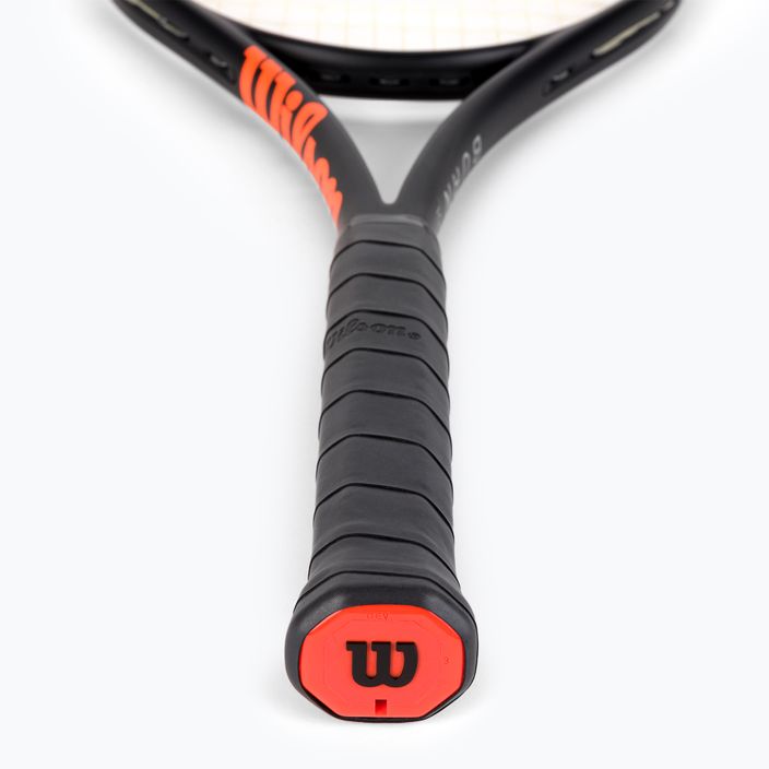 Wilson Burn 100 V4.0 Tennisschläger schwarz und orange WR044710U 3
