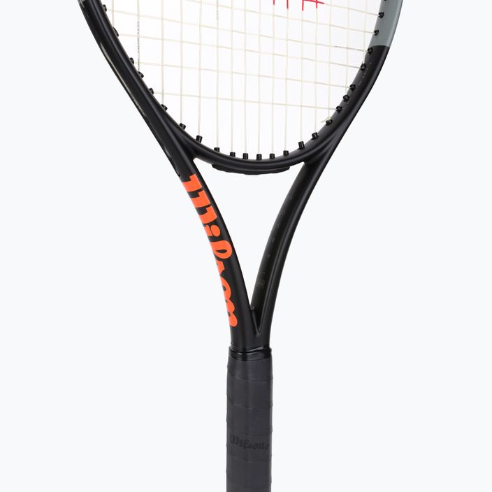 Wilson Burn 100 V4.0 Tennisschläger schwarz und orange WR044710U 5