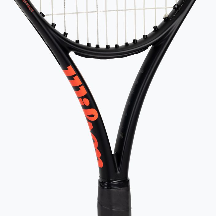 Wilson Burn 100Ls V4.0 Tennisschläger schwarz und orange WR044910U 5