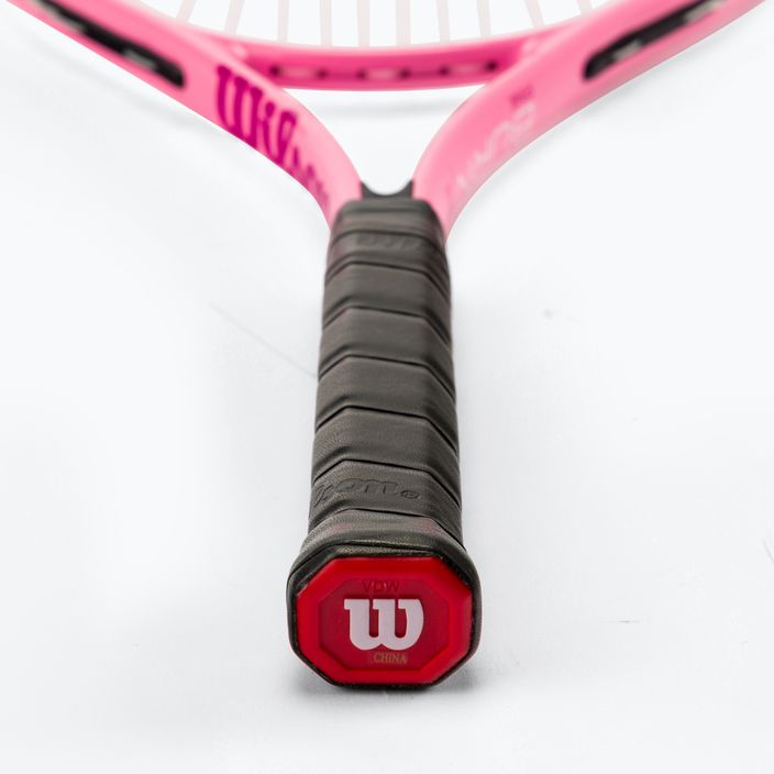 Wilson Burn Pink Half CVR 25 rosa WR052610H+ Tennisschläger für Kinder 3