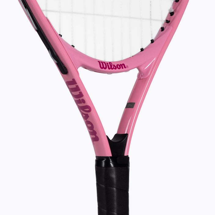 Wilson Burn Pink Half CVR 23 rosa WR052510H+ Tennisschläger für Kinder 5