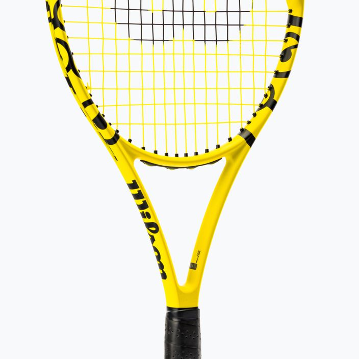 Wilson Minions 103 Tennisschläger für Kinder gelb und schwarz WR064210U 5