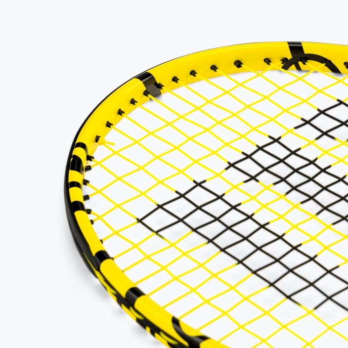 Wilson Minions Jr 23 Tennisschläger für Kinder gelb und schwarz WR069110H+ 6