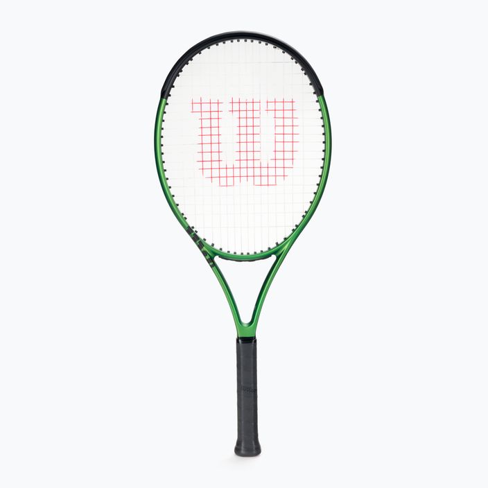 Wilson Blade 26 V8.0 Tennisschläger für Kinder schwarz-grün WR079210U