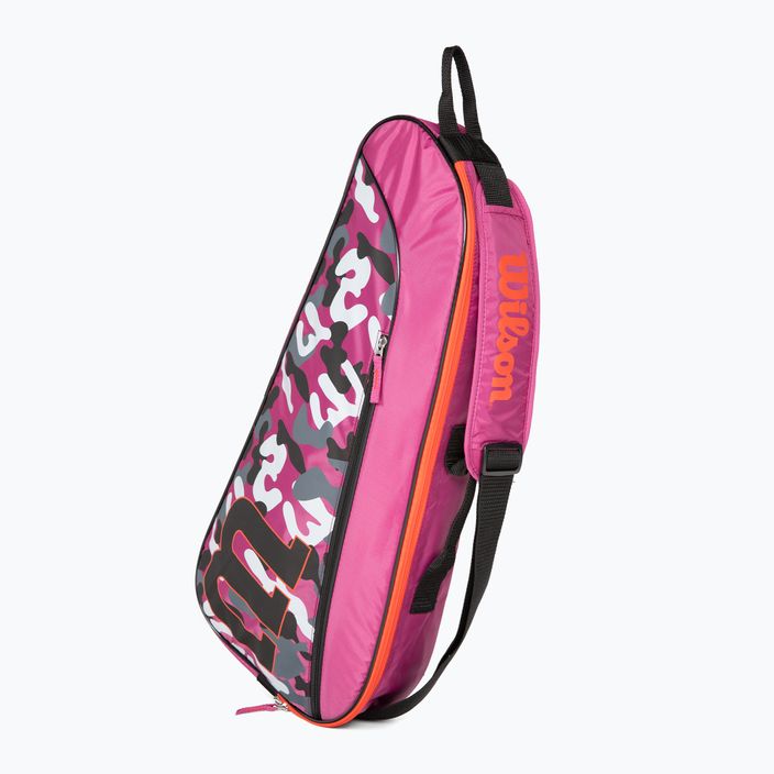 Tennistasche für Kinder Wilson Junior Racketbag lila WR8017803001