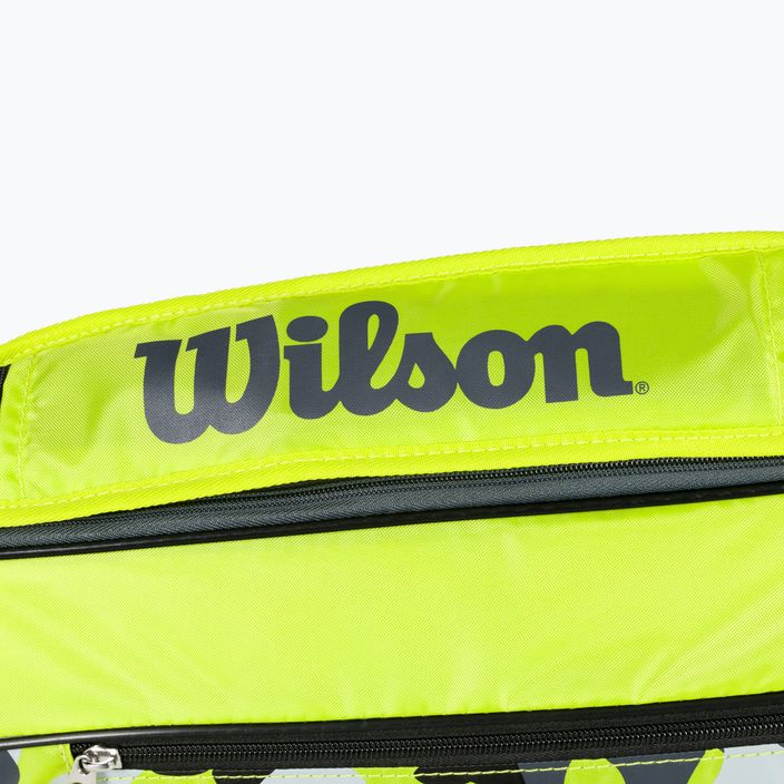 Tennistasche für Kinder Wilson Junior Racketbag gelb WR8017802001 3