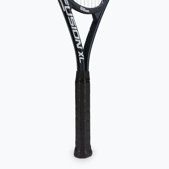 Wilson Fusion XL Tennisschläger schwarz und weiß WR090810U 4