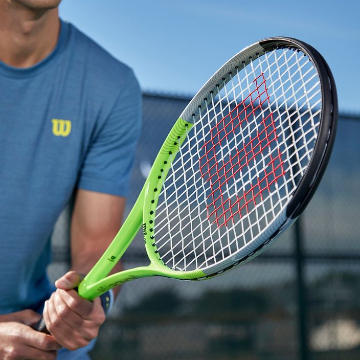 Wilson Blade Feel Rxt 105 Tennisschläger schwarz-grün WR086910U 9