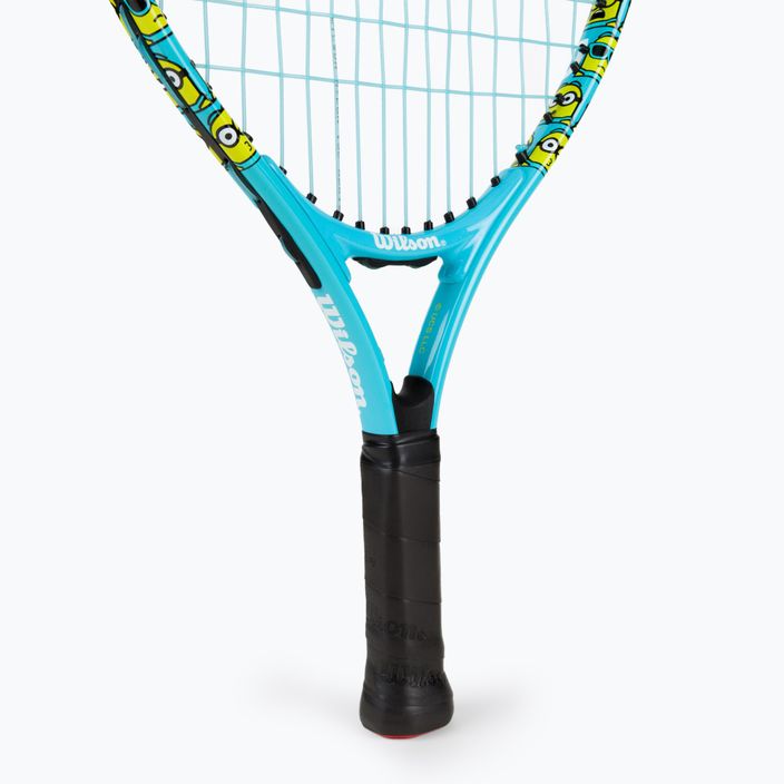 Wilson Minions 2.0 Jr 19 Kinder-Tennisschläger blau/gelb WR097010H 3