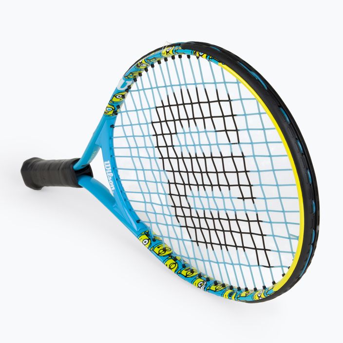 Wilson Minions 2.0 Jr 17 Tennisschläger für Kinder blau/gelb WR096910H 2