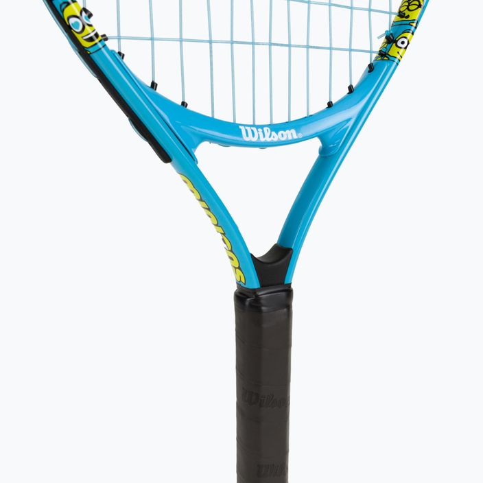 Kinder-Tennisschläger Wilson Minions 2.0 Jr 23 blau/gelb WR097210H 4