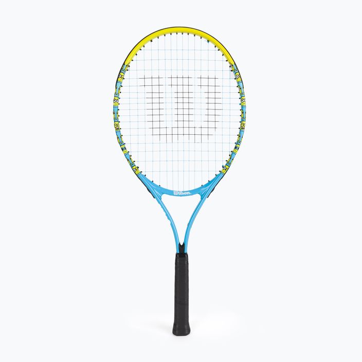 Wilson Minions 2.0 Jr 25 Tennisschläger für Kinder blau/gelb WR097310H