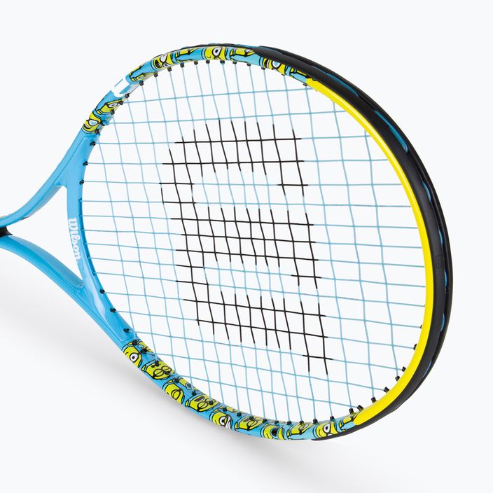 Wilson Minions 2.0 Jr 25 Tennisschläger für Kinder blau/gelb WR097310H 2